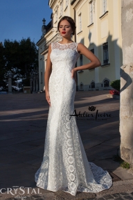 Булчинска рокля Damask от Ателие Ивоар! www.atelierivoire.bg - Crystal Design for Atelier Ivoire