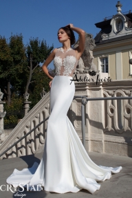 Булчинска рокля Venera от Ателие Ивоар! www.atelierivoire.bg - Crystal Design for Atelier Ivoire